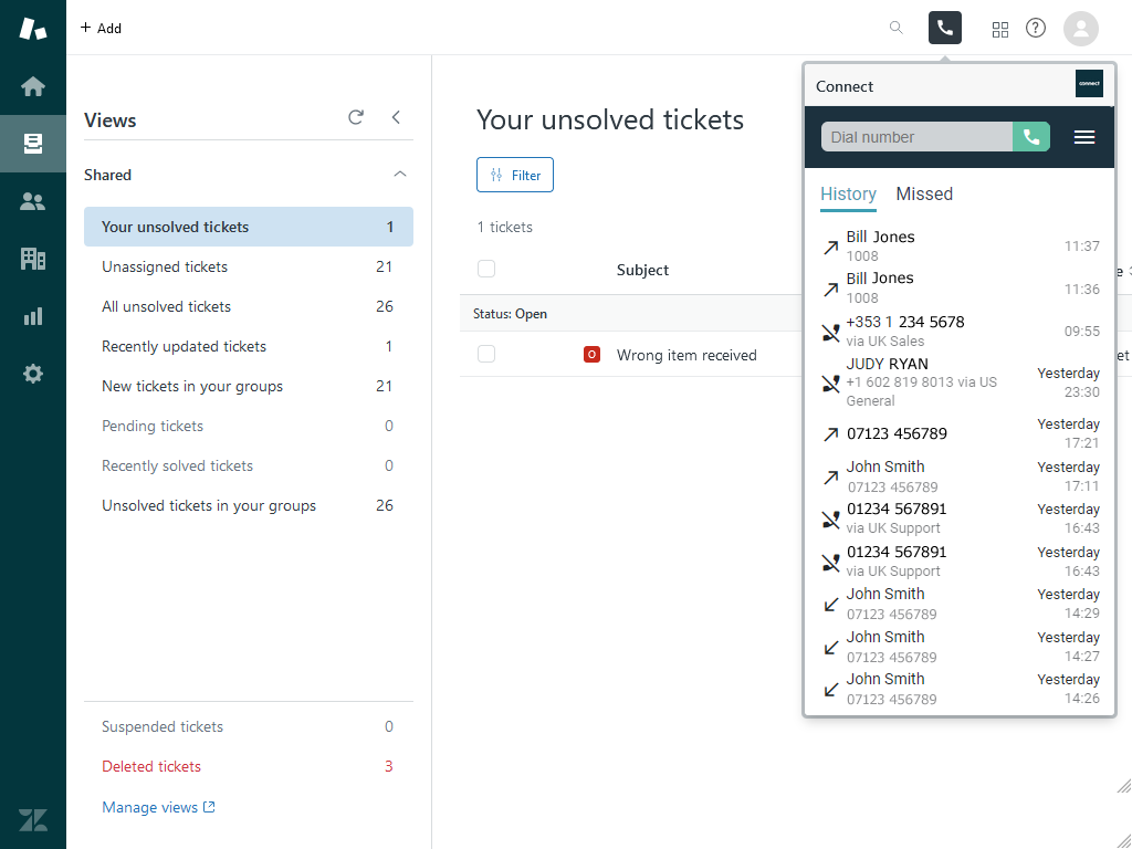 Dimensions Connect for Support screenshot 1